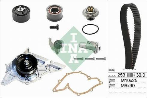 Wilmink Group WG1251389 - Ūdenssūknis + Zobsiksnas komplekts www.autospares.lv