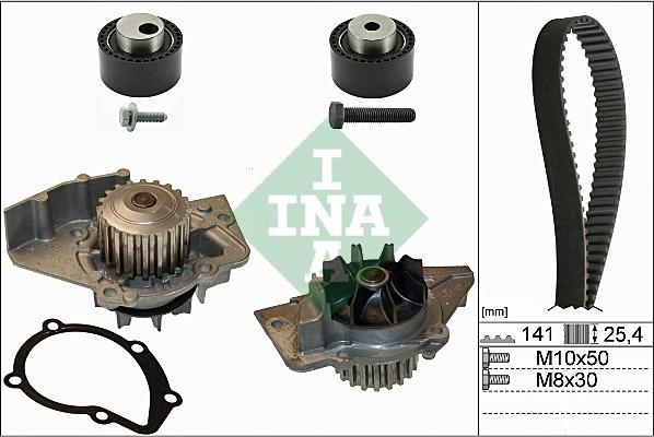 Wilmink Group WG1251294 - Water Pump & Timing Belt Set www.autospares.lv