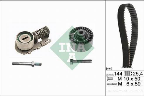 Wilmink Group WG1251298 - Zobsiksnas komplekts autospares.lv