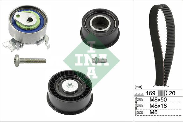 Wilmink Group WG1251223 - Zobsiksnas komplekts www.autospares.lv