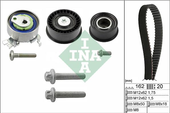 Wilmink Group WG1251798 - Zobsiksnas komplekts autospares.lv