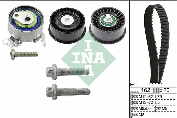 Wilmink Group WG1251793 - Zobsiksnas komplekts autospares.lv