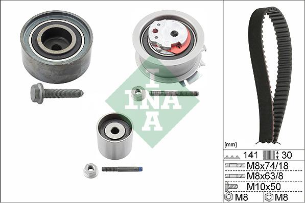 Wilmink Group WG1251729 - Zobsiksnas komplekts www.autospares.lv