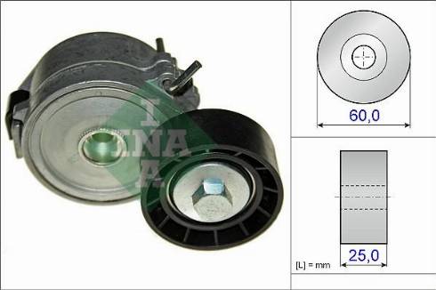 Wilmink Group WG1253557 - Натяжитель, поликлиновый ремень www.autospares.lv