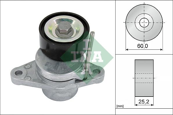 Wilmink Group WG1253568 - Belt Tensioner, v-ribbed belt www.autospares.lv