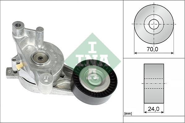 Wilmink Group WG1253308 - Натяжитель, поликлиновый ремень www.autospares.lv