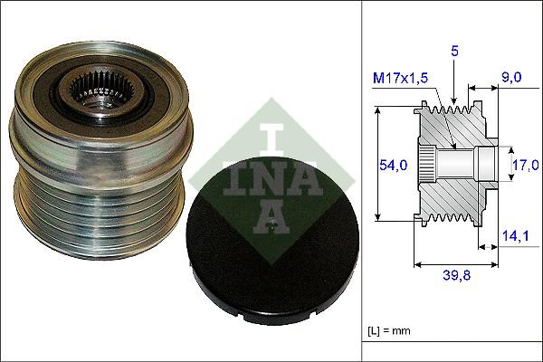 Wilmink Group WG1253745 - Piedziņas skriemelis, Ģenerators autospares.lv