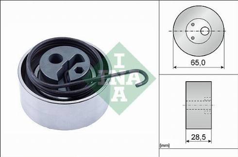 Wilmink Group WG1252625 - Tensioner Pulley, timing belt www.autospares.lv