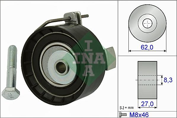 Wilmink Group WG1252620 - Spriegotājrullītis, Gāzu sadales mehānisma piedziņas siksna autospares.lv