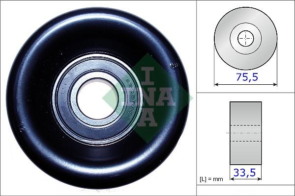 Wilmink Group WG1252628 - Pulley, v-ribbed belt www.autospares.lv