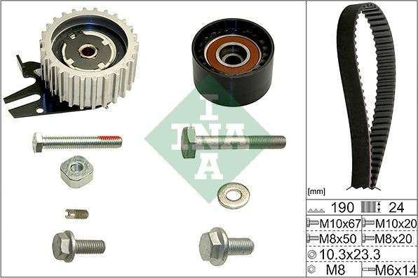 Wilmink Group WG1252050 - Комплект зубчатого ремня ГРМ www.autospares.lv