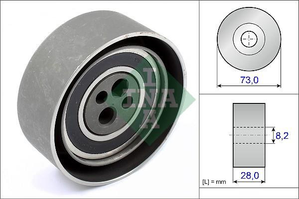 Wilmink Group WG1252126 - Tensioner Pulley, timing belt www.autospares.lv