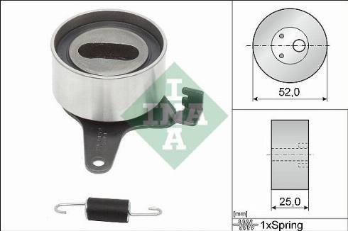 Wilmink Group WG1252128 - Spriegotājrullītis, Gāzu sadales mehānisma piedziņas siksna autospares.lv