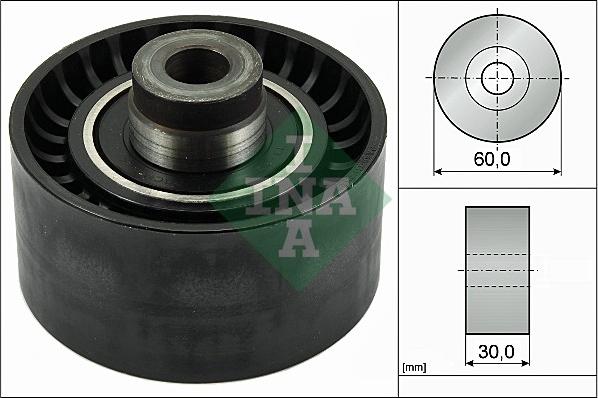 Wilmink Group WG1252896 - Deflection / Guide Pulley, timing belt www.autospares.lv