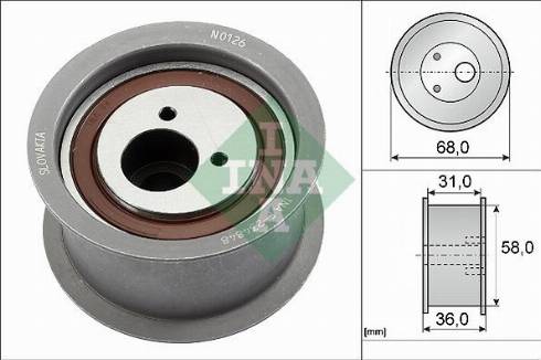 Wilmink Group WG1252886 - Deflection / Guide Pulley, timing belt www.autospares.lv