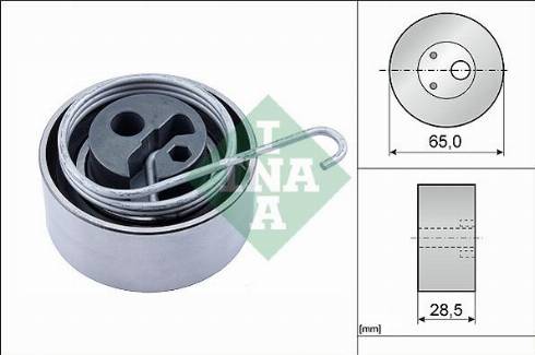 Wilmink Group WG1252397 - Tensioner Pulley, timing belt www.autospares.lv