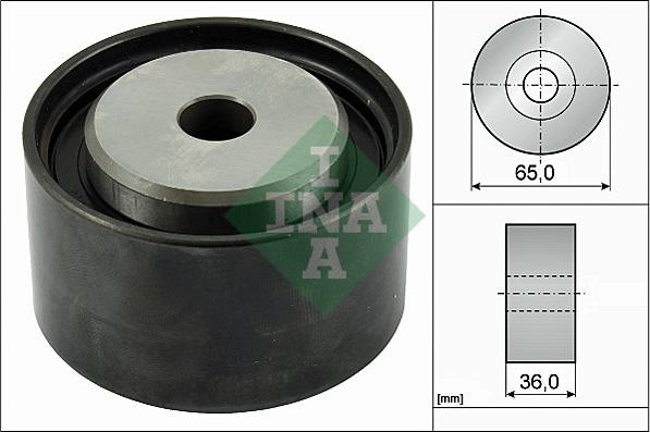 Wilmink Group WG1252759 - Deflection / Guide Pulley, timing belt www.autospares.lv