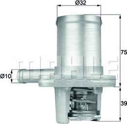 Wilmink Group WG1264913 - Termostats, Dzesēšanas šķidrums autospares.lv