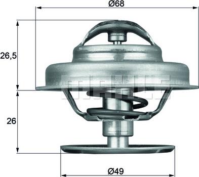 Wilmink Group WG1264893 - Coolant thermostat / housing www.autospares.lv