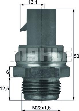 Wilmink Group WG1265984 - Termoslēdzis, Radiatora ventilators www.autospares.lv