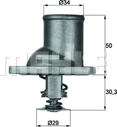 Wilmink Group WG1261817 - Термостат охлаждающей жидкости / корпус www.autospares.lv