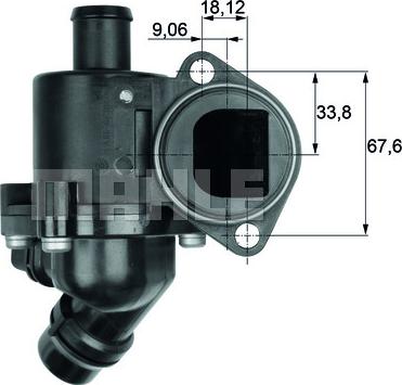 Wilmink Group WG1261870 - Coolant thermostat / housing www.autospares.lv