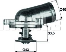 Wilmink Group WG1262777 - Термостат охлаждающей жидкости / корпус www.autospares.lv