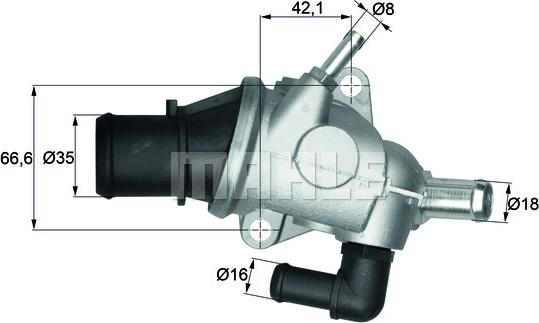 Wilmink Group WG1217575 - Termostats, Dzesēšanas šķidrums www.autospares.lv