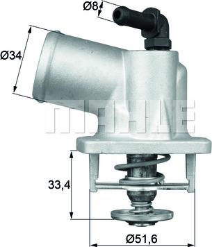 Wilmink Group WG1217693 - Termostats, Dzesēšanas šķidrums autospares.lv