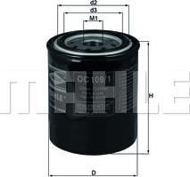 Wilmink Group WG1217018 - Eļļas filtrs autospares.lv