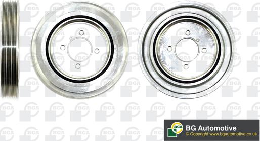 Wilmink Group WG1760779 - Шкив коленчатого вала www.autospares.lv