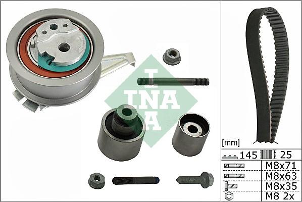 Wilmink Group WG1710092 - Комплект зубчатого ремня ГРМ www.autospares.lv