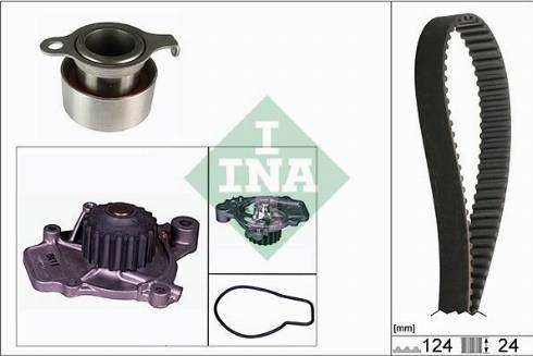 Wilmink Group WG1710026 - Водяной насос + комплект зубчатого ремня ГРМ www.autospares.lv