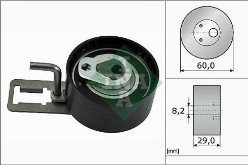 Wilmink Group WG1710100 - Spriegotājrullītis, Gāzu sadales mehānisma piedziņas siksna www.autospares.lv