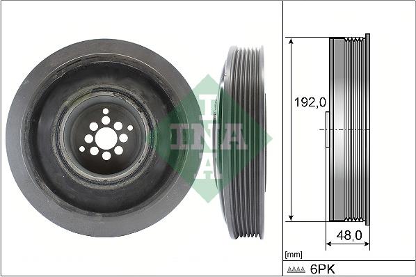 Wilmink Group WG1710230 - Belt Pulley, crankshaft www.autospares.lv