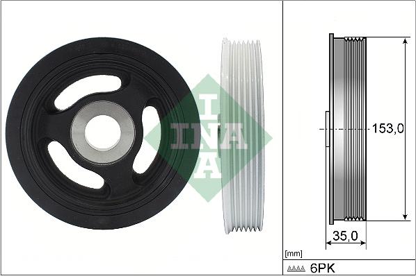 Wilmink Group WG1710232 - Piedziņas skriemelis, Kloķvārpsta autospares.lv