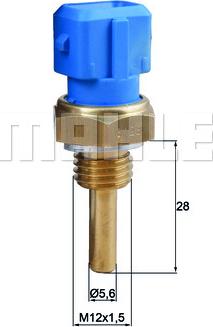 Wilmink Group WG1789655 - Devējs, Dzesēšanas šķidruma temperatūra www.autospares.lv