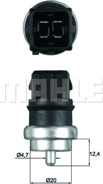 Wilmink Group WG1789657 - Sensor, coolant temperature www.autospares.lv