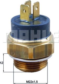 Wilmink Group WG1789687 - Temperature Switch, radiator / air conditioner fan www.autospares.lv