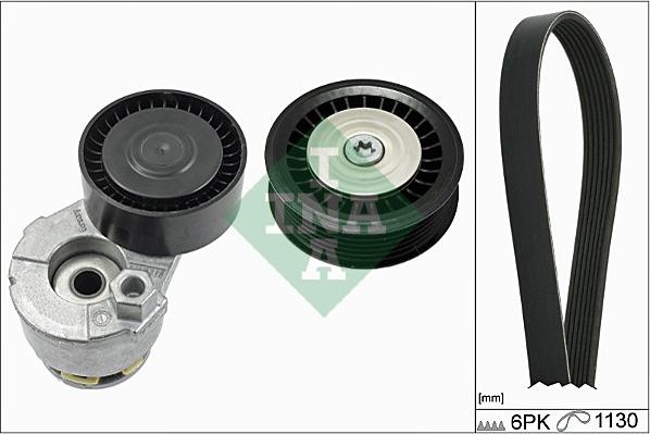 Wilmink Group WG1780448 - Поликлиновый ременный комплект www.autospares.lv