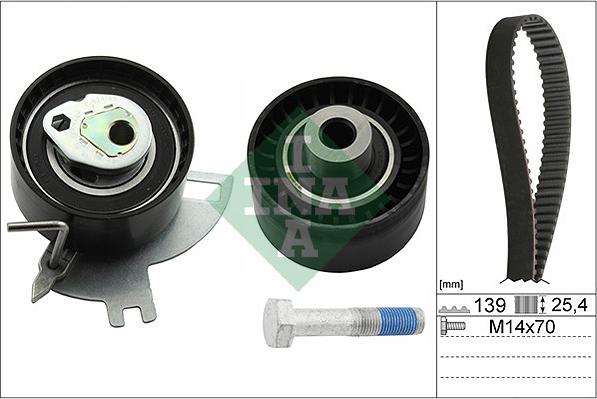 Wilmink Group WG1780537 - Zobsiksnas komplekts autospares.lv