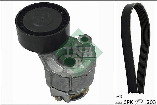 Wilmink Group WG1780342 - Поликлиновый ременный комплект www.autospares.lv