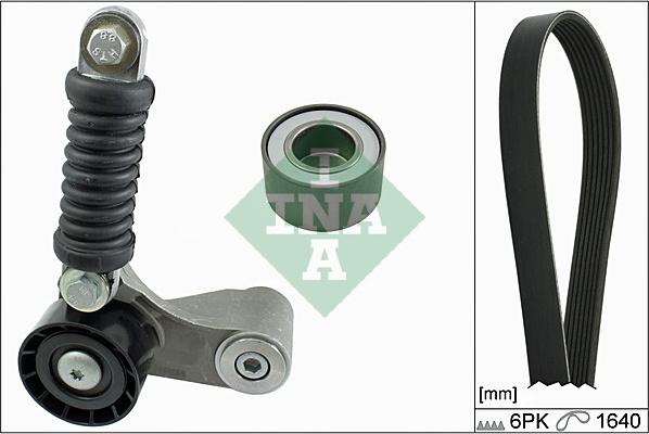 Wilmink Group WG1780388 - Поликлиновый ременный комплект www.autospares.lv