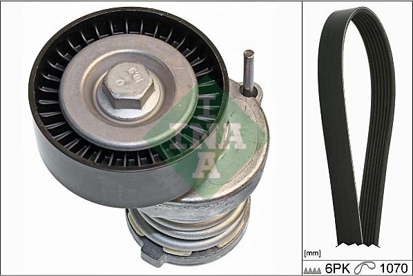 Wilmink Group WG1780382 - Поликлиновый ременный комплект www.autospares.lv