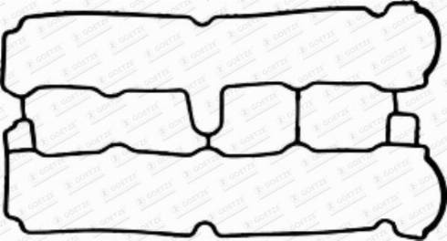 Wilmink Group WG1737479 - Gasket, cylinder head cover www.autospares.lv