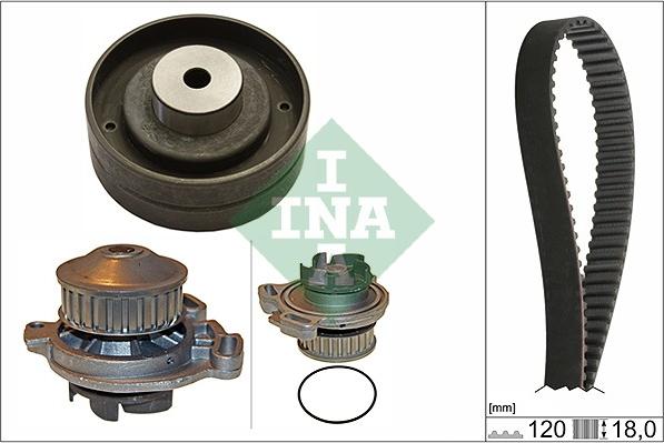 Wilmink Group WG1725032 - Ūdenssūknis + Zobsiksnas komplekts www.autospares.lv