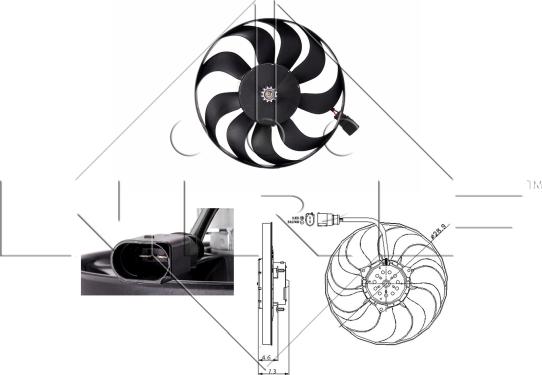 Wilmink Group WG1720344 - Ventilators, Motora dzesēšanas sistēma www.autospares.lv