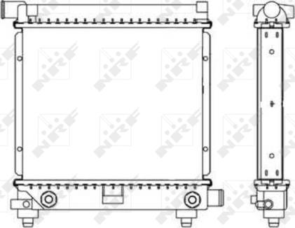 Wilmink Group WG1721693 - Радиатор, охлаждение двигателя www.autospares.lv