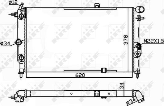 Wilmink Group WG1723593 - Radiators, Motora dzesēšanas sistēma www.autospares.lv