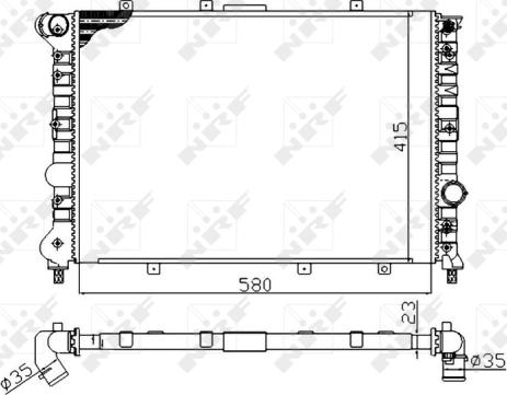 Wilmink Group WG1723194 - Radiators, Motora dzesēšanas sistēma www.autospares.lv